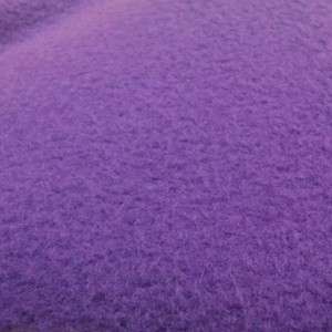 Soft fleece fabric by the yard purple, Anti pill  