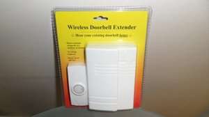 Wireless Indoor Outdoor Doorbell Extender  