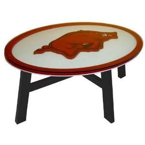  Arkansas Razorbacks Helmet Design Coffee Table