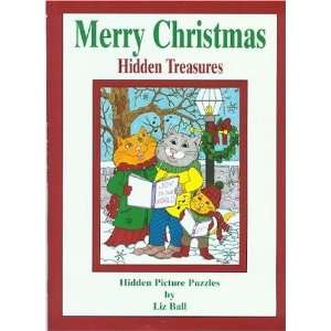  Merry Christmas Hidden Treasures Hidden Picture Puzzles 