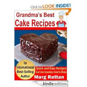 Grandmas Best Cake Recipes (Grandmas Best Recipes) Marg Ruttan 