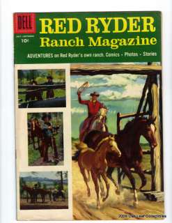 DELL Western comic Red Ryder 148 VF+  