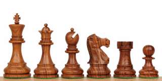Deluxe Old Club Staunton Chess Set (GR)   3.25 King  