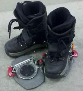Used Step In Snowboard Boot / Binding Combo  