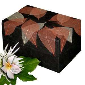  Autumn Leaves Memory Chest Biodegradable Cremation Urn 