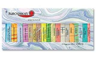 Auroshikha 18 Scent, 54 Stick Mini Incense Sampler  