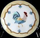 NEW FITZ &FLOYD MIRABELLE ROOSTER FRENCH COUNTRY SERVING DECORATIVE 