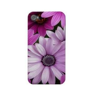  Purple Love Flowers Iphone 4 Case mate Case: MP3 Players 