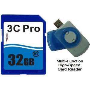  3C Pro 32G 32GB SD SDHC Class 10 extreme ly fast Secrue 