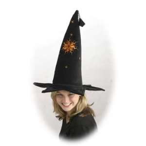  Witch Hat w/ Sun Embroidery Zany Fun Halloween Everything 