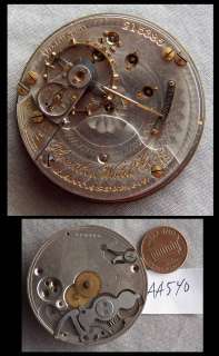 18S Hamilton 927 Pocket Watch Movement Only, No Reserve  