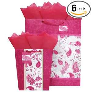   Medium Tall Trapezoid Gift Bag (Pack of 6)