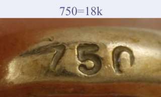 14k Gold Lapis Heart Stone Pendant Necklace  