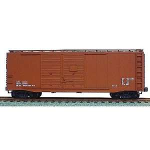   40 AAR Double Door Boxcar Kit   Oxide Red/Data Only Toys & Games