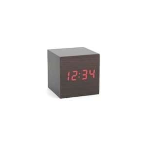  Kikkerland Clap On Wood Block Alarm Clock: Home & Kitchen