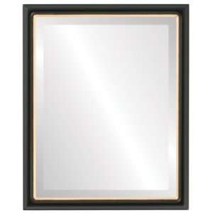   Rectangle in Royal Blue with Gold Lip Mirror and Frame