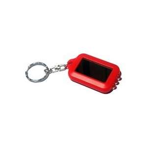  Solar Mini LED Keychain   Red: Home Improvement