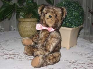 Hermann Old German Teddy Bear Nr 1387 Mohair 1980s  
