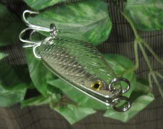 KDS Custom Casting Flutter Spoon Lure 1/2oz 3 Pro Shad   Silver 