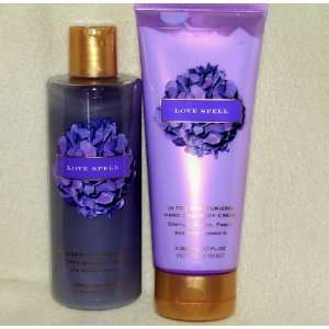  Victoria Secrets Love Spell Body Wash & Body Cream (Sold 