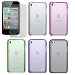 Apple iPod Touch 4th Generation Crystal Skin Case with Screen 