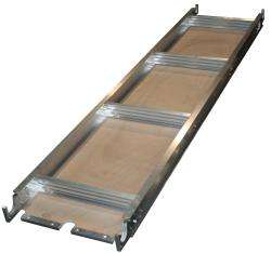 Aluminum Frame Wood Scaffolding Walk Board  Overstock