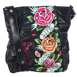 Ed Hardy Full Bloom Rene Cross body Handbag  Overstock