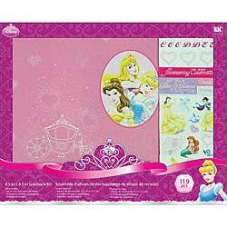 Disney Princess 8x8 inch Postbound Scrapbook Album Kit  Overstock