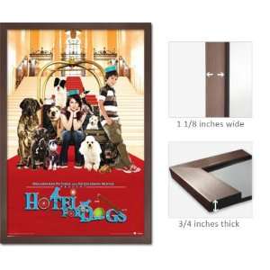   Framed Hotel For Dogs Poster Cast Kids Movie Fr 24729: Home & Kitchen