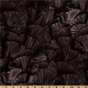  44 Wide Silk Crepe De Chine Shells Brown/Purple Fabric 