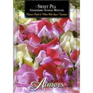  Aimers 3309 Sweet Pea Strawberry Sundae Mix (Pink & White 