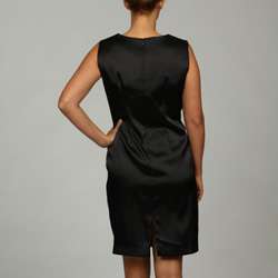 Connected Apparel Womens Plus Size Tuxedo Bib Dress  Overstock
