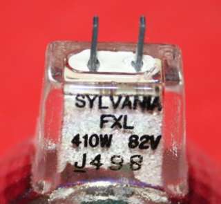 SYLVANIA FXL 410W 82V PROJECTOR LAMP  