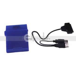   To Sata Converter Adapter Cable+2.5 Blue Laptop Hard Drive HDD Case