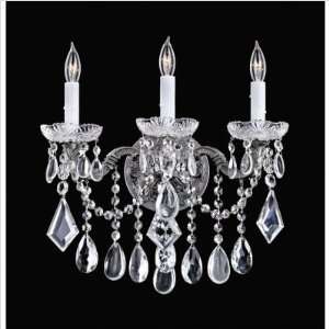   Light Wall Sconce Finish: Volcano, Crystal Options: Clear Crystal