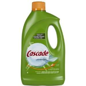 Cascade Gel Dishwasher Detergent Orange Scent 75 oz (Quantity of 2)