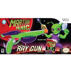 Wii   Martian Panic with Ray Gun Bundle  