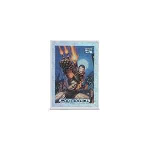   Marvel Masterpieces Holofoil Silver (Trading Card) #10   War Machine