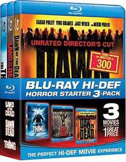   Pack (Land of the Dead / Dawn of the Dead / The Thing) (Blu ray Disc