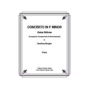  Concerto in F minor for Trumpet Musical Instruments