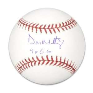 Don Mattingly Autographed Baseball  Details 9x GG Inscription