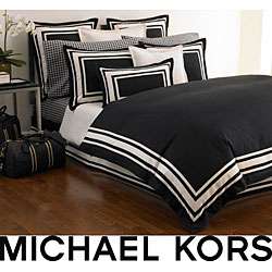 Michael Kors Five star Black King Size Duvet Cover  