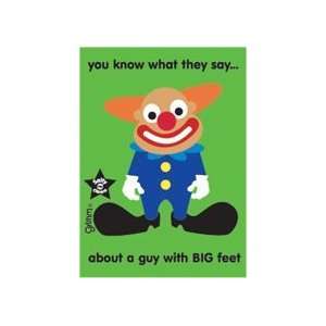  Salty the Clown Know What They Say About Guy Big Feet 