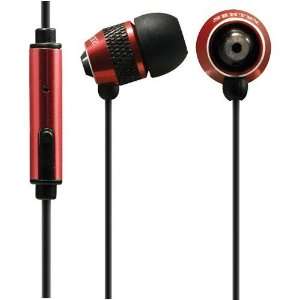 Sentry Industries, Inc. HM304 Metal 3.5mm Stereo Earbud Headset   Red 