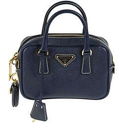 Prada Mini Saffiano Brick Leather Handbag  Overstock