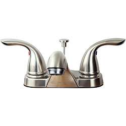 Price Pfister Brushed Nickel Double handle Bathroom Faucet  Overstock 