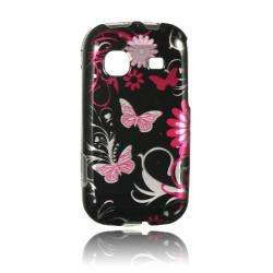 Luxmo Pink Butterfly Protector Case for Samsung Trender/ M380 