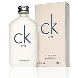 CK One by Calvin Klein Unisex 3.4 oz EDT Splash  Overstock