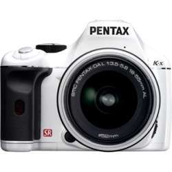 Pentax K x White Digital SLR Camera  