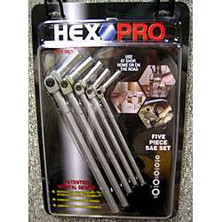 Hex Pro Universal 5 piece Hex Key Set  Overstock